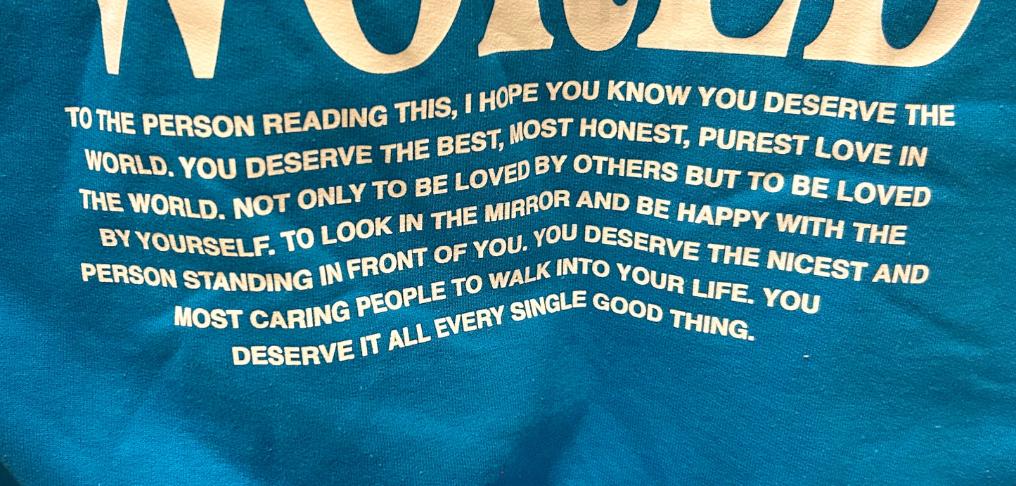 Enough For The World Crewneck