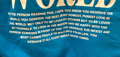 Enough For The World Crewneck