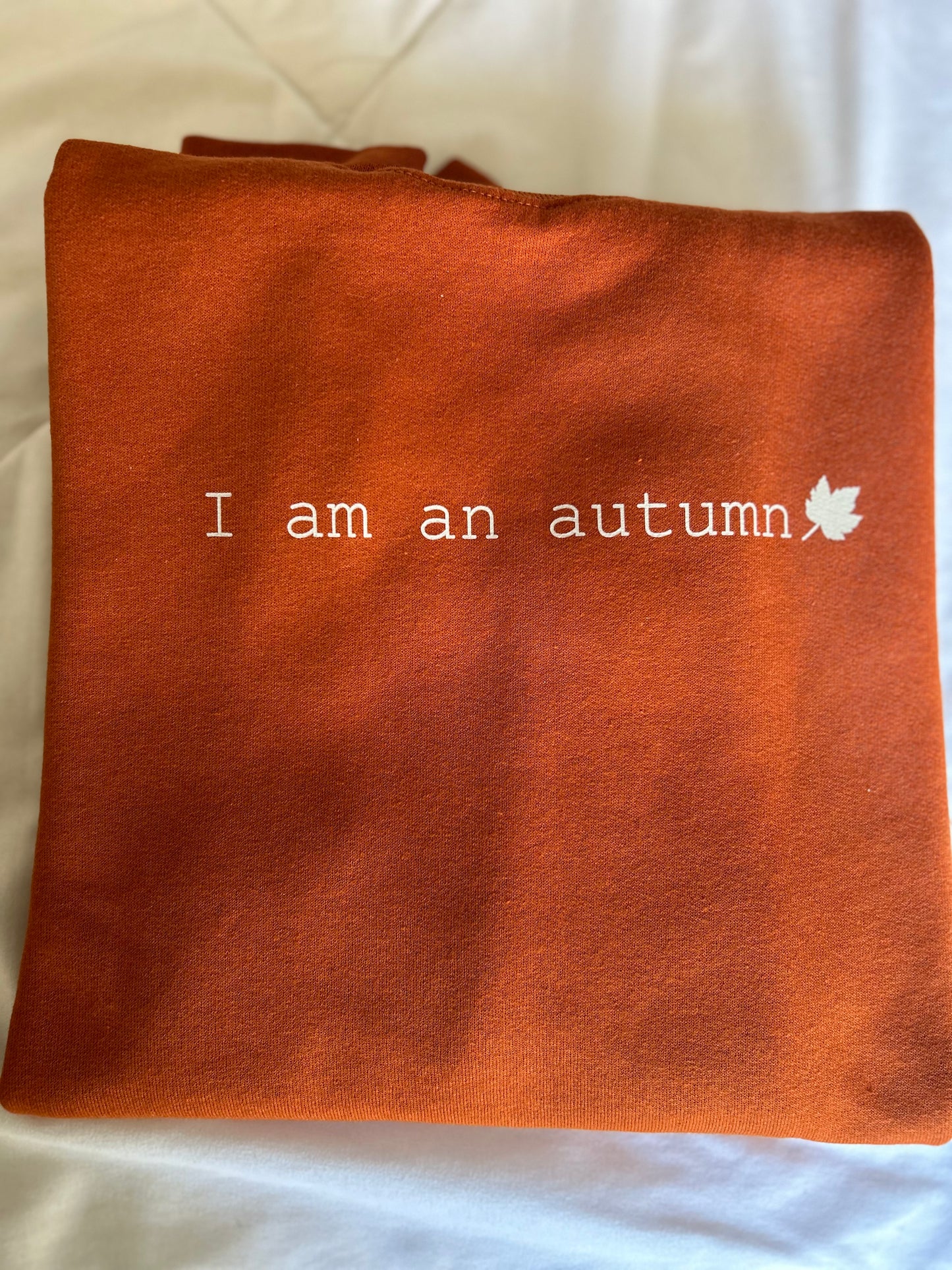 “I am an autumn” crewneck
